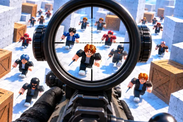 [🤝Trade] Sniper VS 99 Players